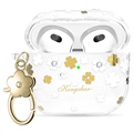 Coque AirPods 3 en TPU Kingxbar Lucky Série - Trèfle