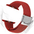 Bracelet Apple Watch Series 7/SE/6/5/4/3/2 Tricoté - 45mm/44mm/42mm - Rouge