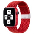 Bracelet Apple Watch Series 7/SE/6/5/4/3/2 Tricoté - 45mm/44mm/42mm - Rouge