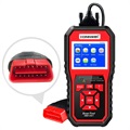 Outil de Diagnostic pour Voiture avec LCD Konnwei KW850 OBD2/EOBD - Rouge