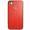 Coque iPhone 4 / 4S Krusell GlassCover - Rouge