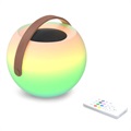 Lampe Multicolore avec Enceinte Bluetooth Ksix Bubble - Blanc