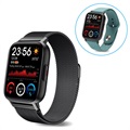 Smartwatch Étanche Ksix Cosmic - Milanese, Silicone - Noir / Vert