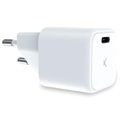 Chargeur Secteur Ksix GaN USB Type-C - 30W - Blanc