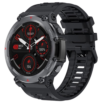 Smartwatch Étanche avec Bluetooth 5.0 Ksix Oslo (Emballage ouvert - Excellent) - Noir