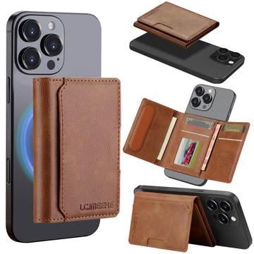 LC.IMEEKE Porte-cartes magnétique avec fonction Kickstand