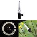 LEADBIKE LD58 Lampe de roue de vélo étanche à LEDs froides pour bicyclette Décoration Lumière de velours - Blanc