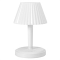 Lampe de Table LED avec Support de Téléphone - 2000mAh - Blanc