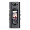 LK2313 Caméra d'action à objectif rotatif 4K - Étanchéité IP65 - Noir