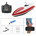 LSRC Remote Control Speedboat with Rechargeable Battery - Red