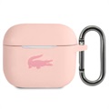 Coque Airpods 3 en Silicone Liquide Lacoste - Rose