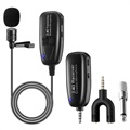 Lavalier Lapel Wireless Microphone Condenser G18L - 50m