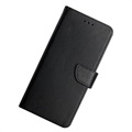 Etui Portefeuille OnePlus Nord 2T en Cuir avec Béquille - Noir