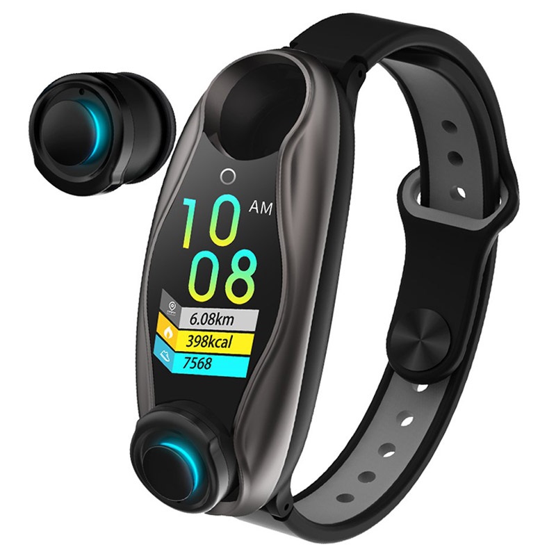 Smartwatch 2 En 1 Avec Ecouteurs Lemfo Lt04