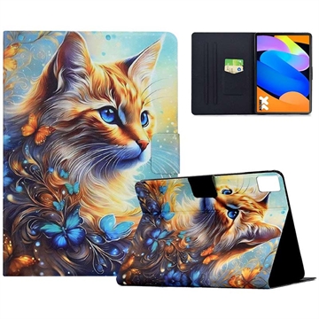 Étui Smart Folio Lenovo Idea Tab - Chat et papillon