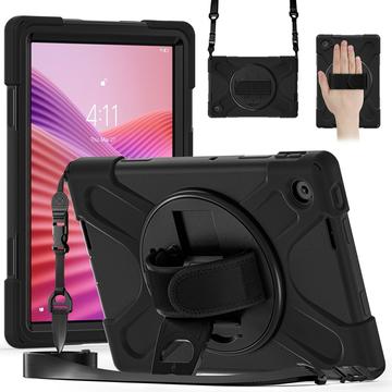 Étui Lenovo Tab avec Sangle Heavy Duty 360 - Noir