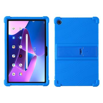 Lenovo Tab M10 Plus Gen 3 Étui en silicone avec béquille