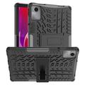 Coque Hybride Lenovo Tab M11 Antidérapante avec Béquille - Noire