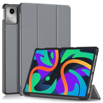 Étui à Rabat Smart Lenovo Tab M11 - Série Tri-Fold - Gris