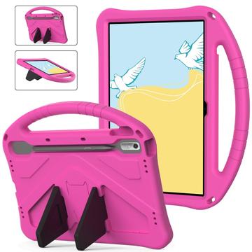 Coque Lenovo Tab P11 Pro Gen 2 Antichoc Portative pour Enfants - Rose