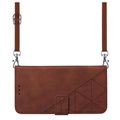 Étui Portefeuille Samsung Galaxy S22+ 5G - Série Line - Marron