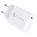 Chargeur mural USB-C PD 20W de Lippa - Blanc