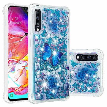 Coque Samsung Galaxy A70 en TPU Liquid Glitter