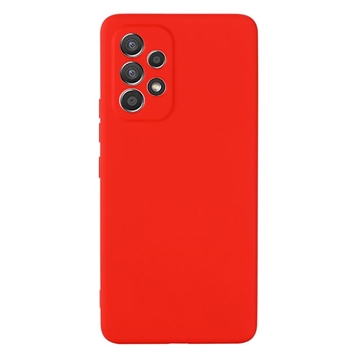 Coque Samsung Galaxy A33 5G en Silicone Liquide - Rouge