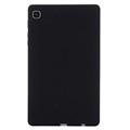 Coque Samsung Galaxy Tab A7 Lite en Silicone Liquide - Noire