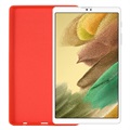 Coque Samsung Galaxy Tab A7 Lite en Silicone Liquide - Rouge