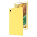 Coque Samsung Galaxy Tab A7 Lite en Silicone Liquide - Jaune