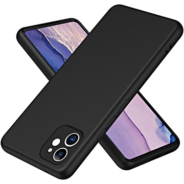 Coque iPhone 11 en Silicone Liquide - Noire