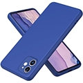 Coque iPhone 11 en Silicone Liquide - Bleue