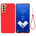 Coque Samsung Galaxy S21 FE 5G en Silicone Liquide
