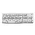 Clavier Logitech K120 - Disposition allemande - Blanc