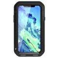 Coque Ultra Resistante Love Mei Powerful pour iPhone X, iPhone XS - Noire