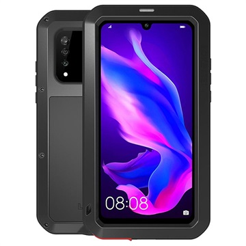 Coque Hybride Huawei P30 Lite Love Mei Powerful - Noir