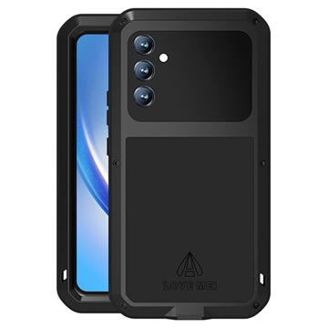 Coque Hybride Samsung Galaxy A34 5G Love Mei Powerful - Noire