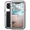 Coque Hybride iPhone 12/12 Pro Love Mei Powerful - Argenté