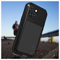 Coque Hybride iPhone 13 Mini Love Mei Powerful - Noire