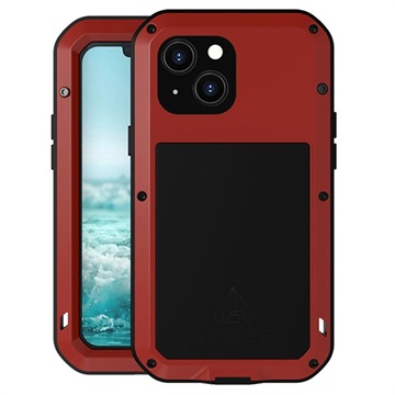 Coque Hybride iPhone 13 Mini Love Mei Powerful - Rouge