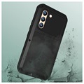 Coque Hybride Samsung Galaxy S22 5G Love Mei Powerful - Noire