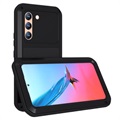 Coque Hybride Samsung Galaxy S22+ 5G Love Mei Powerful - Noire