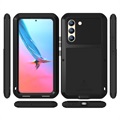 Coque Hybride Samsung Galaxy S22+ 5G Love Mei Powerful - Noire