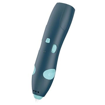 Stylo d\'Impression 3D sans Fil à Basse Température pour les Enfants - Bleu Foncé