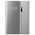 Étui à Rabat Luxury Mirror View pour iPhone 7/8/SE (2020)/SE (2022) - Rose Doré