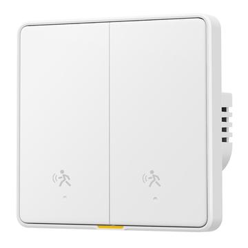 MG-KG126 Interrupteur intelligent à radar Zigbee / Interrupteur mural à détecteur humain - 2 groupes, 1 voie