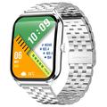 MT61 Montre intelligente ultra-mince avec écran AMOLED - Argent
