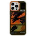 Coque Hybride iPhone 14 Pro Max Mutural Camouflage Série - Verte