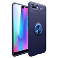 Coque Huawei Honor 10 Magnétique avec Support Bague - Bleue